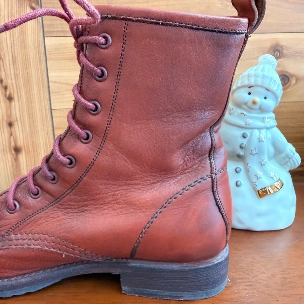 Frye Sabrina Lace-Up Women’s Boots US 10B - Picture 3 of 11
